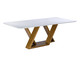 Mesa de Jantar Hohen Amêndoa e Branco, white | WestwingNow