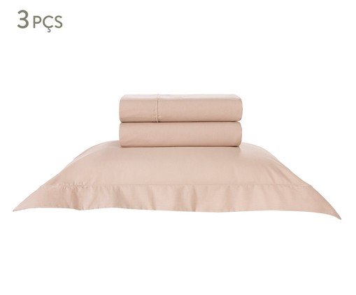 Jogo de Lençol Piero Creme 200 Fios, Colorido | WestwingNow