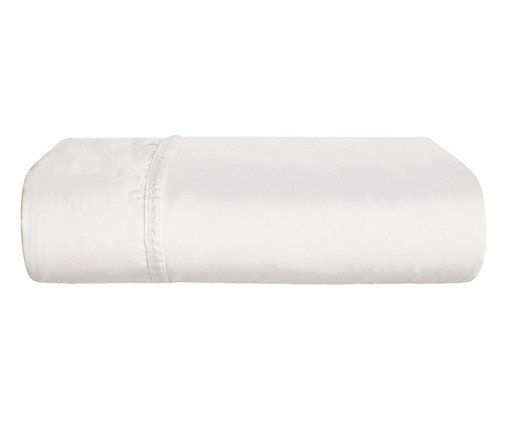 Lençol Inferior Grasso Branco, Branco | WestwingNow
