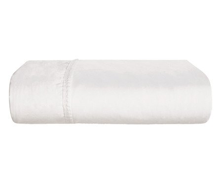 Lençol Inferior Grasso Branco | Westwing