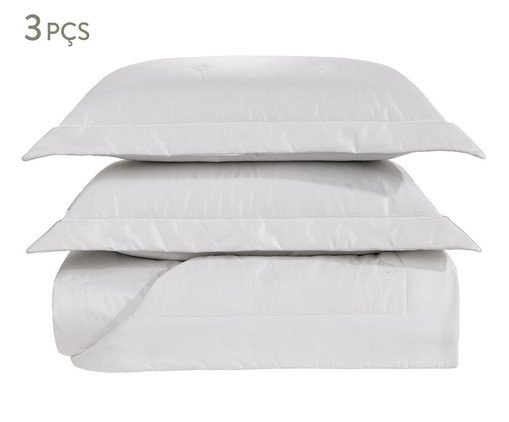 Jogo de Cobre-Leito Mille Branco 1000 Fios, Branco | WestwingNow