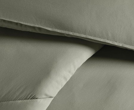 Edredom Grasso Pistacchio Cinza 300 Fios | Westwing