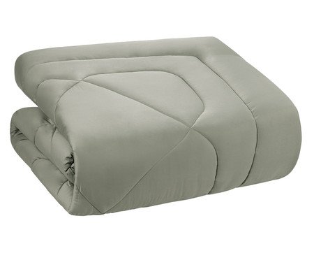 Edredom Grasso Pistacchio Cinza 300 Fios | Westwing