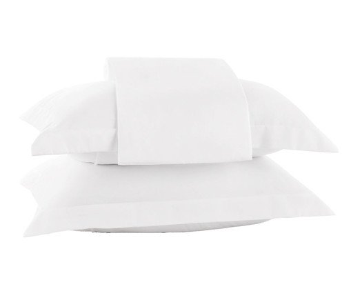 Jogo de Lençol Simples Sofistic White I, #N/D | WestwingNow