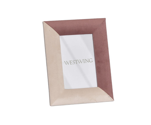 Porta-Retrato Jisoo I Marrom e Branco, white | WestwingNow