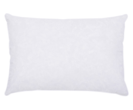 Travesseiro Penas de Ganso Ofelia - Branco, Branco, Colorido | WestwingNow