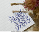 Bloco de Anotações Floral Azul, Branco | WestwingNow