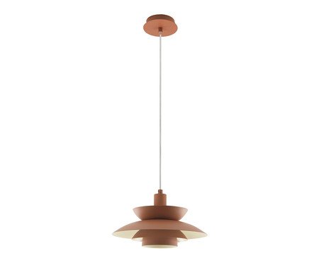 Pendente Lotus Terracota Bivolt | Westwing
