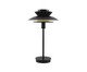Abajur Lotus Preto Bivolt, Preto | WestwingNow