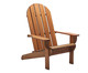 Cadeira com Peseira Adirondack Michigan Nogueira, Natural | WestwingNow