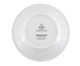 Prato de Sobremesa de Porcelana Bridgerton Arabescos, white | WestwingNow