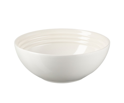 Bowl Steell em Cerâmica - Meringue, Branco | WestwingNow
