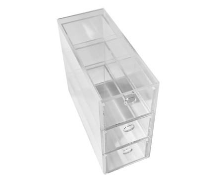 Gaveteiro Organizador Vertical Hador Cristal | WestwingNow