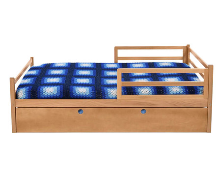 Cama Infantil Kamitta Line com Cama Auxiliar | Westwing