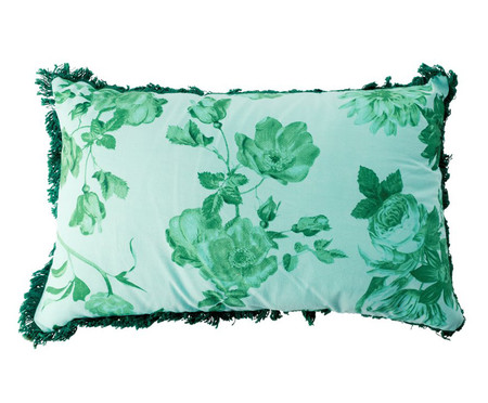 Almofada com Vivo Green Rose Dark