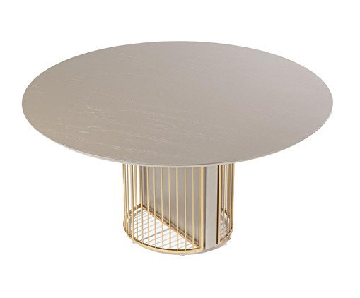 Mesa de Jantar Raia, wood pattern | WestwingNow