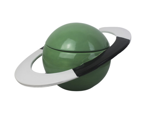 Caixa Saturno Verde, Verde | WestwingNow