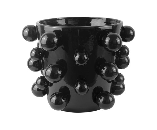 Vaso Sphere Double Preto, Preto | WestwingNow