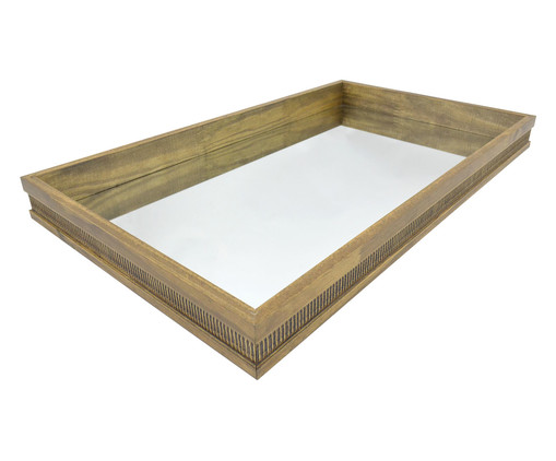 Bandeja Grande em Madeira Liz Natural, wood pattern | WestwingNow