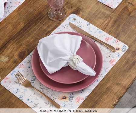 Jogo de Guardanapos Home Branco | Westwing