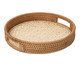 Bandeja Rattan Circular Natural, Bege | WestwingNow