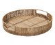 Bandeja Circular Bamboo, Bege | WestwingNow