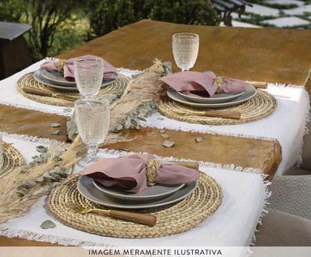 Jogo de Guardanapos Home Rosa Vintage | Westwing