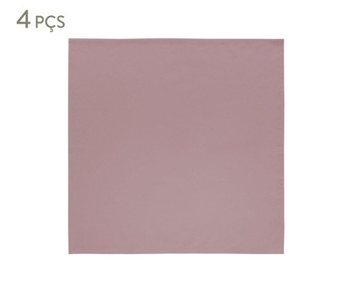 Jogo de Guardanapos Home Rosa Vintage, Rosa | WestwingNow