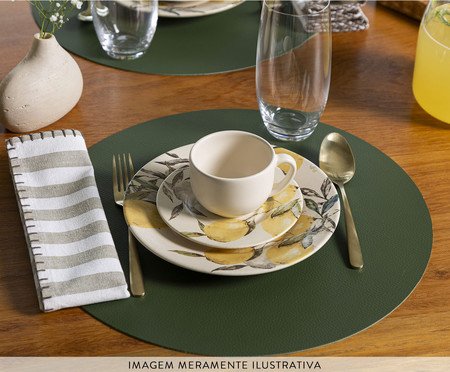 Jogo de Lugares Americano Ravena Olive | Westwing