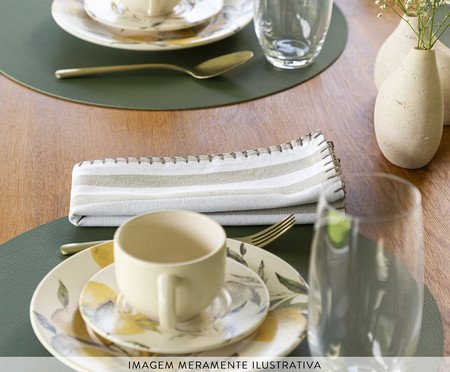 Jogo de Lugares Americano Ravena Olive | Westwing