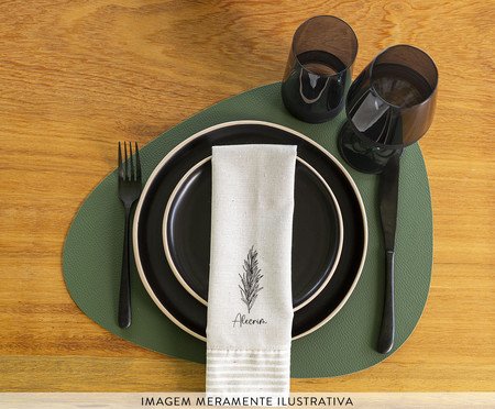 Jogo de Lugares Americano Ravena Olive | Westwing