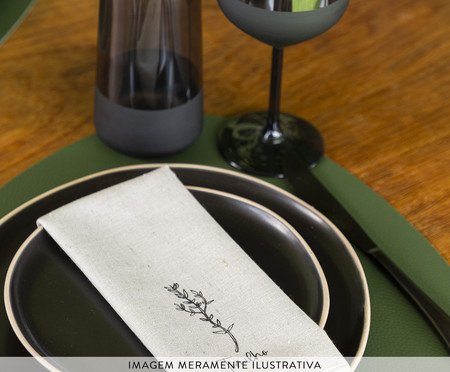 Jogo de Lugares Americano Ravena Olive | Westwing