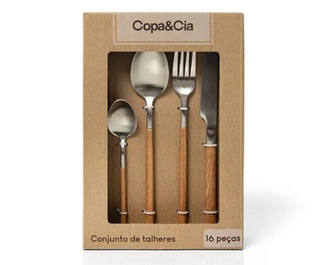 Faqueiro Garbo Ranch Silver Matte | Westwing