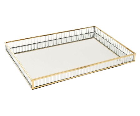 Bandeja Retangular Glass