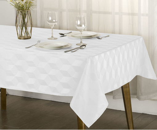 Toalha de Mesa Aretha Branco l, Branco | WestwingNow