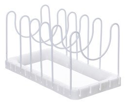 Organizador de Tampas e Frigideiras Iang  - Branco