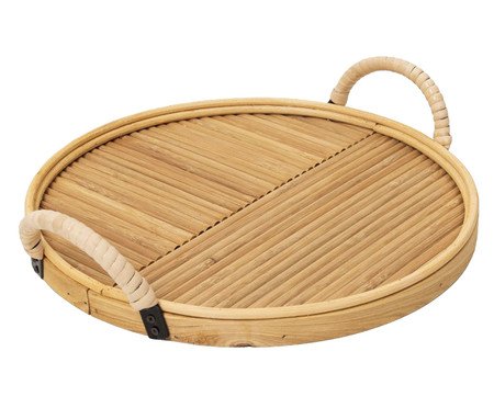 Bandeja Circular Rattan | Westwing