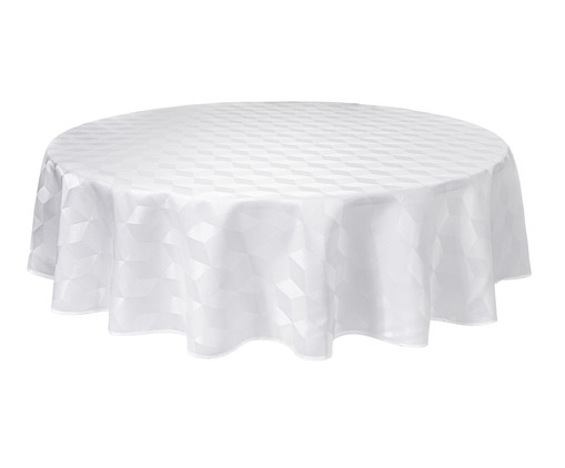 Toalha de Mesa Aretha Branco, Branco | WestwingNow