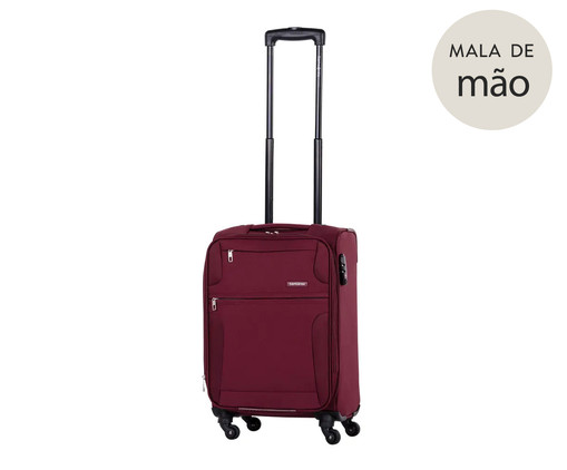 Mala de Viagem Bahia Burgundy - 35,3X54,4X22,6cm, Vermelho | WestwingNow