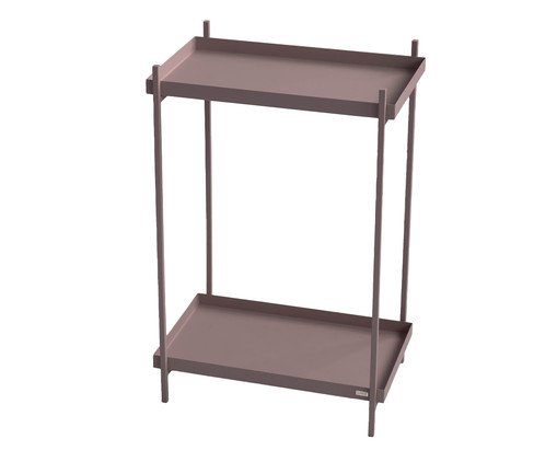 Mesa de Cabeceira Slim Wire Rubi, red | WestwingNow