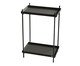Mesa de Cabeceira Slim Wire Preto, black | WestwingNow