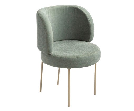 Cadeira Zurique Sarja Sálvia e Taupe, green | WestwingNow
