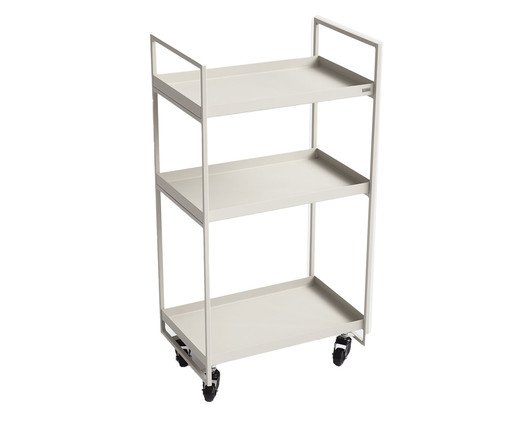 Carrinho Organizador Noma Porcelana, beige | WestwingNow