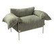 Poltrona Verde Confortável Asa Loop Taupe, green | WestwingNow