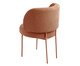 Cadeira Zurique Sarja Argila e Terracota, Terracotta | WestwingNow