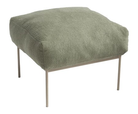 Pufe Asa Loop Chá Verde Taupe | Westwing