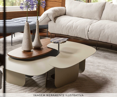 Mesa Stone Chapa Taupe | WestwingNow