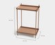 Mesa de Cabeceira Slim Wire Terracota, Terracotta | WestwingNow