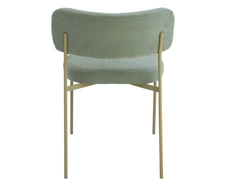Cadeira Slim Sarja Sálvia e Verde | Westwing