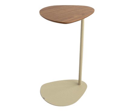 Mesa de Apoio Orgânica Jatobá Taupe | Westwing